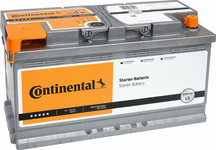 Continental 2800012026280 - Batterie de démarrage cwaw.fr