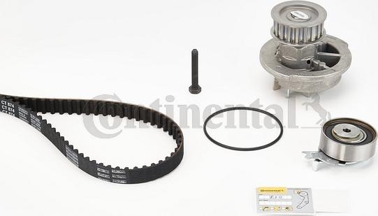 CONTITECH CT874WP5 - Pompe à eau + kit de courroie de distribution cwaw.fr