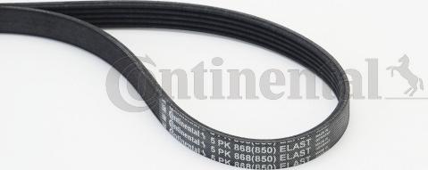 CONTITECH 5 PK 868 ELAST - Courroie trapézoïdale à nervures cwaw.fr