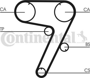 CONTITECH CT 931 K1 - Kit de distribution cwaw.fr