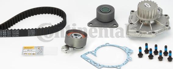 CONTITECH CT979WP1 - Pompe à eau + kit de courroie de distribution cwaw.fr