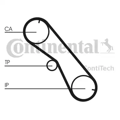 Continental CT1089K1 - Kit de distribution cwaw.fr