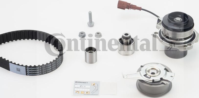 CONTITECH CT 1168 WP5 - Pompe à eau + kit de courroie de distribution cwaw.fr