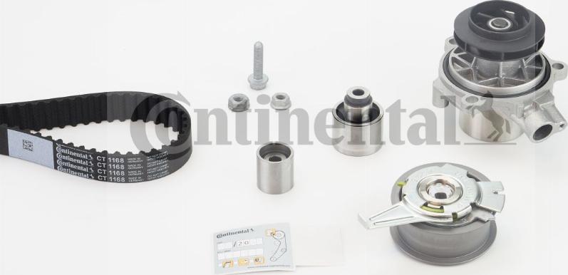 CONTITECH CT 1168 WP6 - Pompe à eau + kit de courroie de distribution cwaw.fr