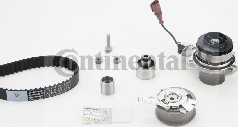 CONTITECH CT 1168 WP3 - Pompe à eau + kit de courroie de distribution cwaw.fr