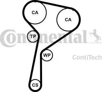 Continental CT1184K1 - Kit de distribution cwaw.fr