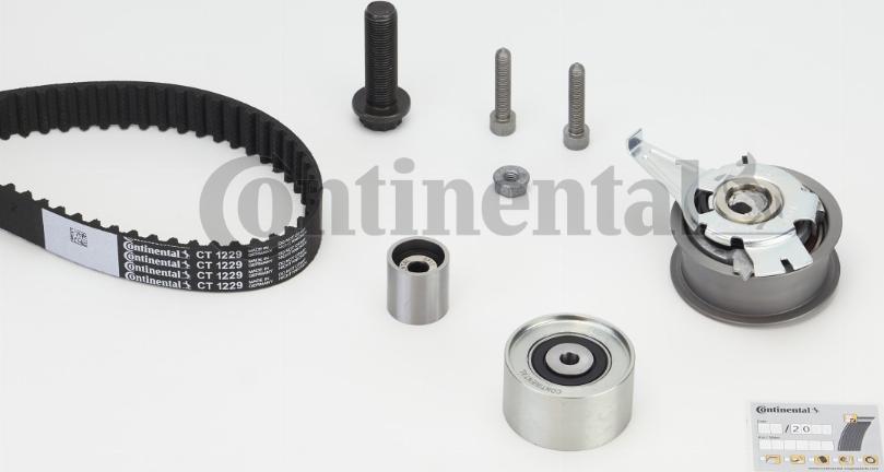 CONTITECH CT 1229 K1 - Kit de distribution cwaw.fr