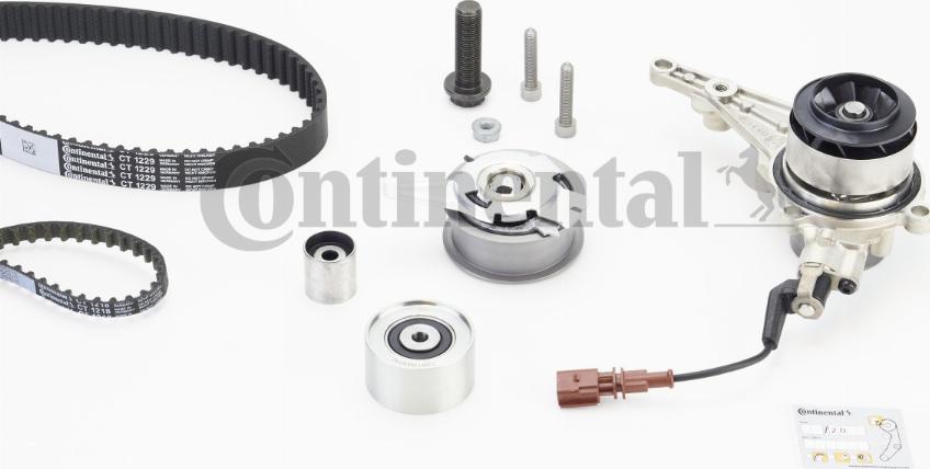 CONTITECH CT1229WP2 PRO - Pompe à eau + kit de courroie de distribution cwaw.fr