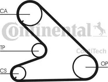 Continental CT700K1 - Kit de distribution cwaw.fr