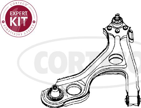 Corteco 49399187 - Bras de liaison, suspension de roue cwaw.fr