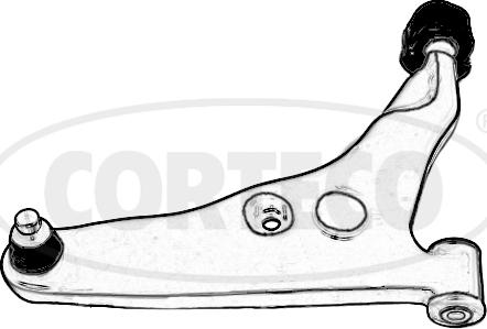 Corteco 49398941 - Bras de liaison, suspension de roue cwaw.fr