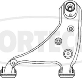 Corteco 49397454 - Bras de liaison, suspension de roue cwaw.fr