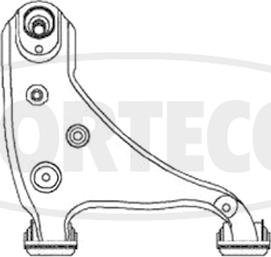 Corteco 49397453 - Bras de liaison, suspension de roue cwaw.fr