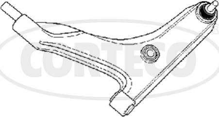 Corteco 49397469 - Bras de liaison, suspension de roue cwaw.fr