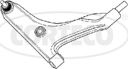 Corteco 49397471 - Bras de liaison, suspension de roue cwaw.fr