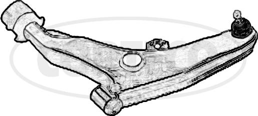 Corteco 49397472 - Bras de liaison, suspension de roue cwaw.fr