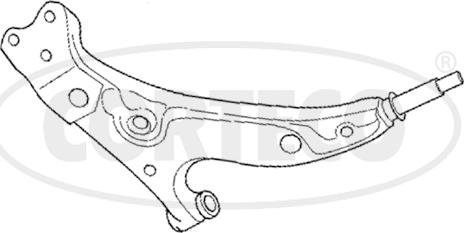 Corteco 49397500 - Bras de liaison, suspension de roue cwaw.fr