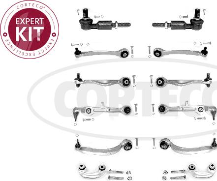 Corteco 49397851 - Kit de réparation, bras triangulaire cwaw.fr