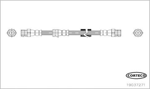 Corteco 19037271 - Flexible de frein cwaw.fr