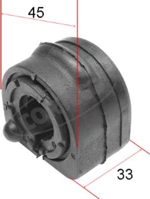 Corteco 80000459 - Coussinet de palier, stabilisateur cwaw.fr