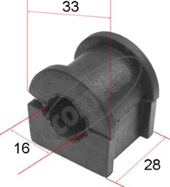 Corteco 80000451 - Coussinet de palier, stabilisateur cwaw.fr