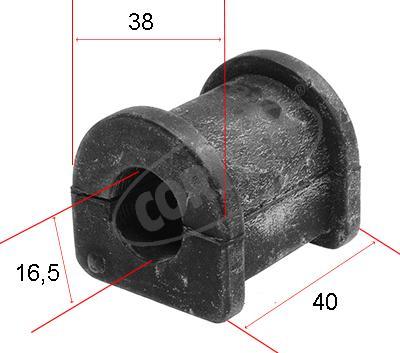 Corteco 80000509 - Coussinet de palier, stabilisateur cwaw.fr