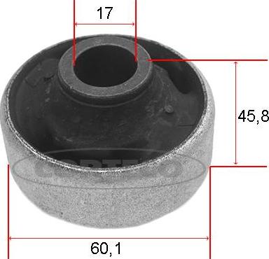 Corteco 80000259 - Suspension, bras de liaison cwaw.fr