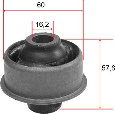 Corteco 21652805 - Suspension, bras de liaison cwaw.fr