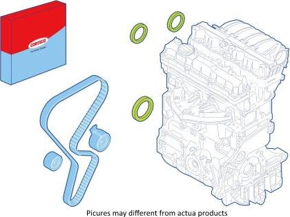 Corteco 289096 - Kit de bagues d'étanchéité, moteur cwaw.fr