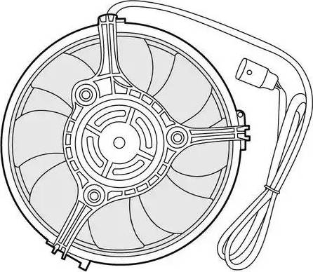 CTR 1209520 - Ventilateur, refroidissement du moteur cwaw.fr