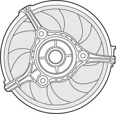 CTR 1209521 - Ventilateur, refroidissement du moteur cwaw.fr