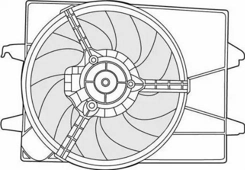 CTR 1209615 - Ventilateur, refroidissement du moteur cwaw.fr