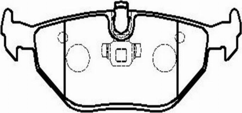 CTR CKB-3 - Kit de plaquettes de frein, frein à disque cwaw.fr