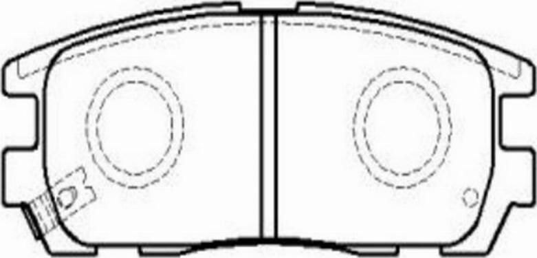 CTR CKIS-2 - Kit de plaquettes de frein, frein à disque cwaw.fr