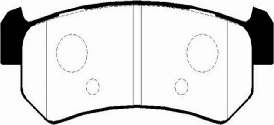 CTR CKKD-14 - Kit de plaquettes de frein, frein à disque cwaw.fr