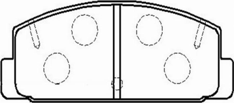 CTR CKMZ-49 - Kit de plaquettes de frein, frein à disque cwaw.fr