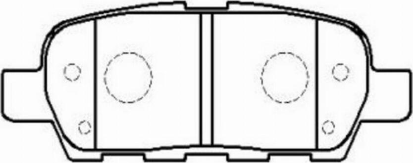 CTR CKN-131 - Kit de plaquettes de frein, frein à disque cwaw.fr