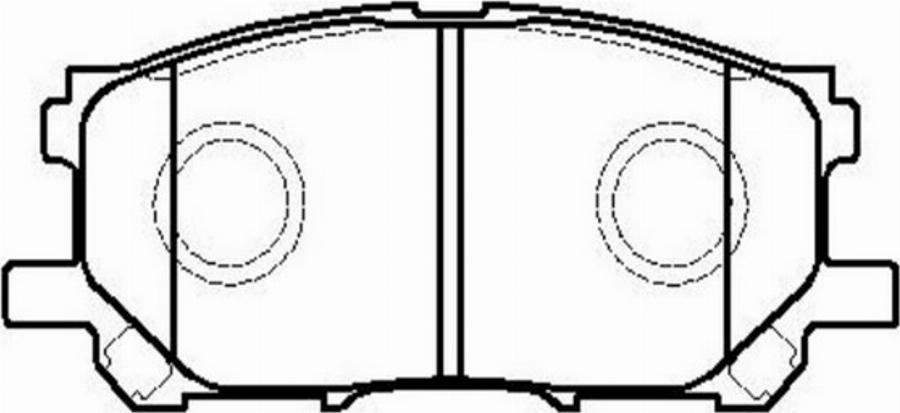 CTR CKT-45 - Kit de plaquettes de frein, frein à disque cwaw.fr