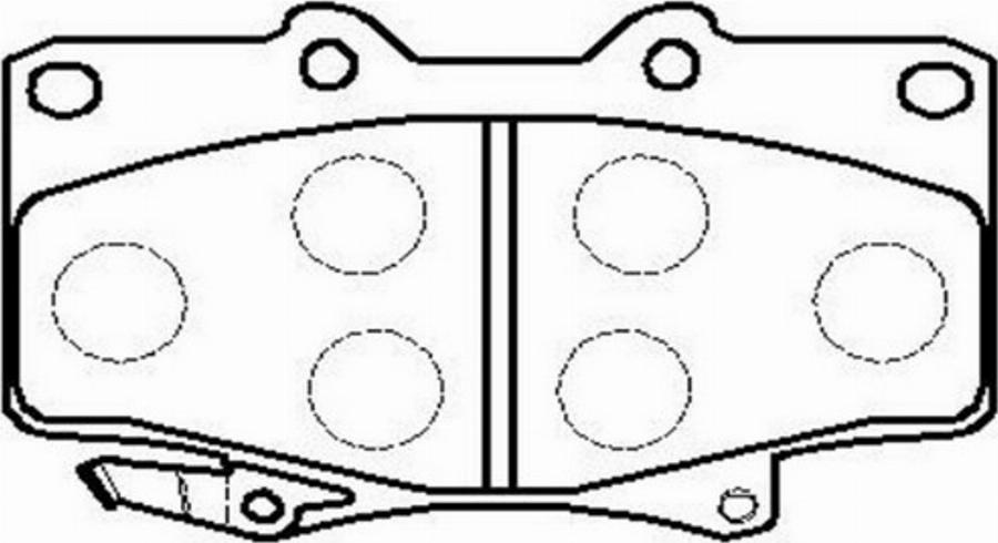 CTR CKT-5 - Kit de plaquettes de frein, frein à disque cwaw.fr