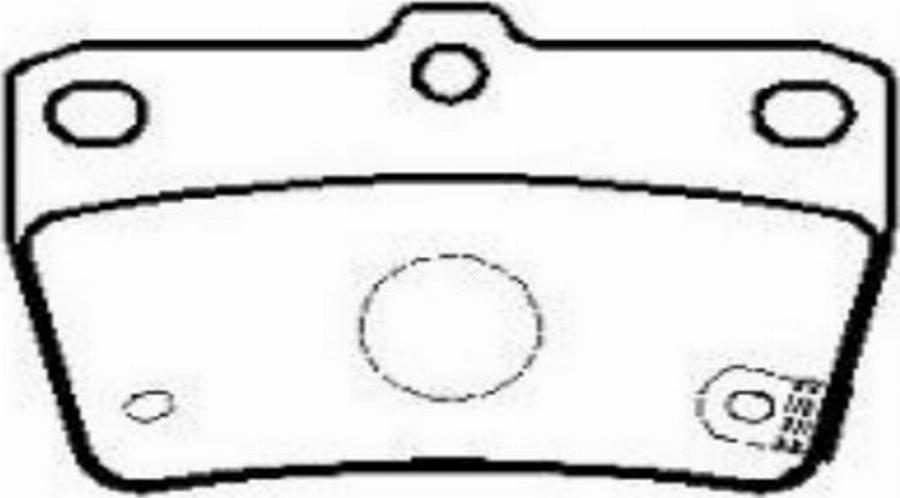 CTR CKT-105 - Kit de plaquettes de frein, frein à disque cwaw.fr