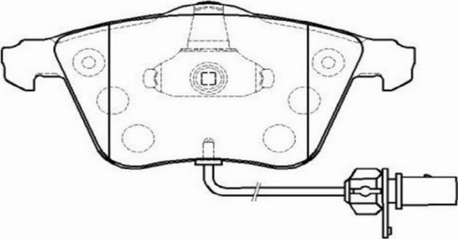 CTR CKVW-6 - Kit de plaquettes de frein, frein à disque cwaw.fr