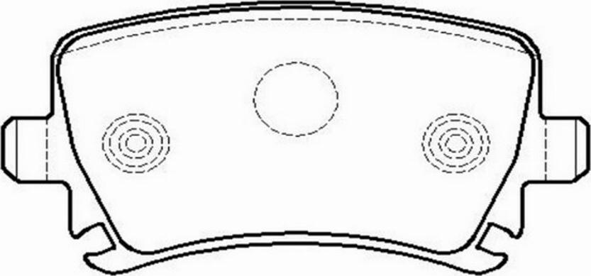 CTR CKVW-8 - Kit de plaquettes de frein, frein à disque cwaw.fr