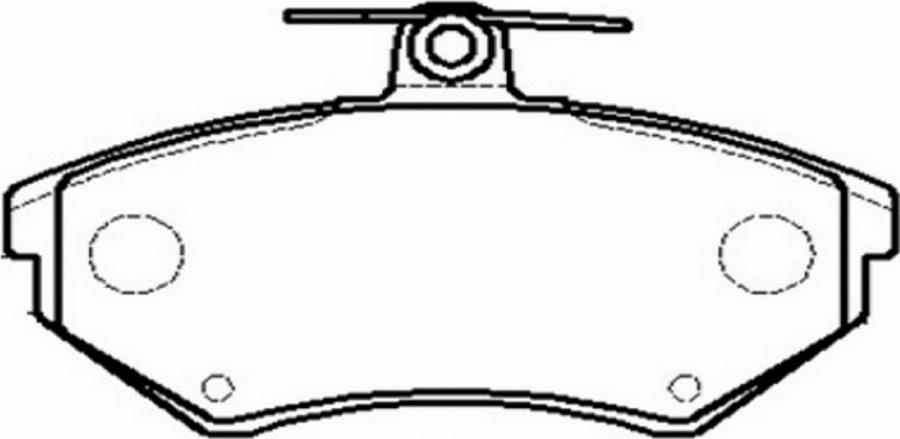 CTR CKVW-23 - Kit de plaquettes de frein, frein à disque cwaw.fr