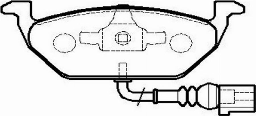 CTR CKVW-2 - Kit de plaquettes de frein, frein à disque cwaw.fr