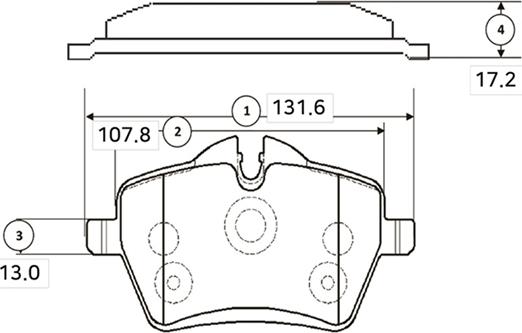 CTR GK0399 - Kit de plaquettes de frein, frein à disque cwaw.fr