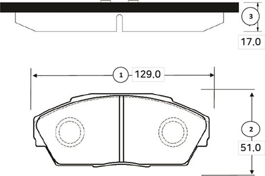 CTR GK0326 - Kit de plaquettes de frein, frein à disque cwaw.fr