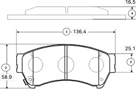 CTR GK0210 - Kit de plaquettes de frein, frein à disque cwaw.fr