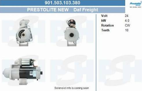 PSH 901.503.103.380 - Démarreur cwaw.fr