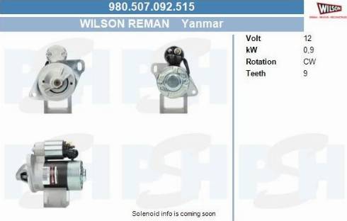 PSH 980.507.092.515 - Démarreur cwaw.fr