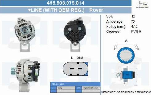 PSH 455.505.075.014 - Alternateur cwaw.fr